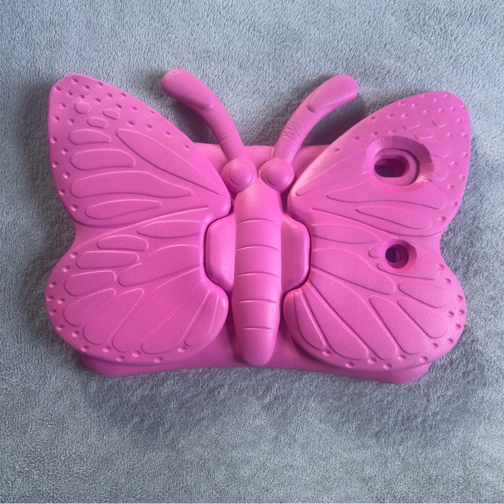 Pink Butterfly Tablet Case